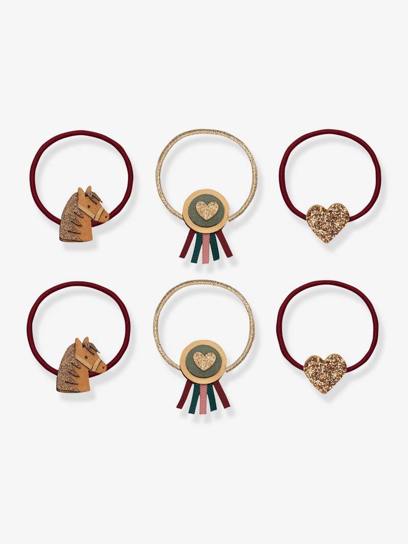 6er-Set Haargummis PONY PALS Mimi & Lula Mädchen von Mimi & Lula