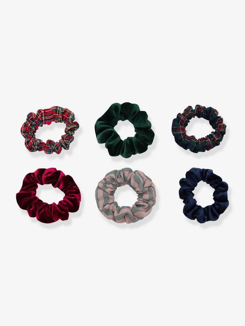 6er-Set Stoff-Haargummis MIXED SCRUNCHIE Mimi & Lula Mädchen von Mimi & Lula