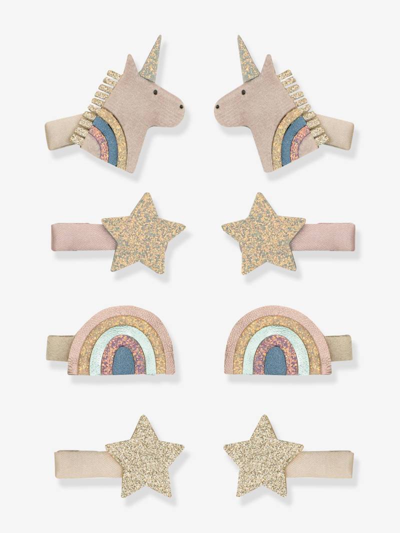 8er-Set Mini-Haarclips CELESTE UNICORN Mimi & Lula Mädchen von Mimi & Lula
