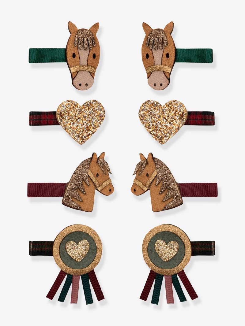 8er-Set Mini-Haarclips PONY PALS Mimi & Lula Mädchen von Mimi & Lula