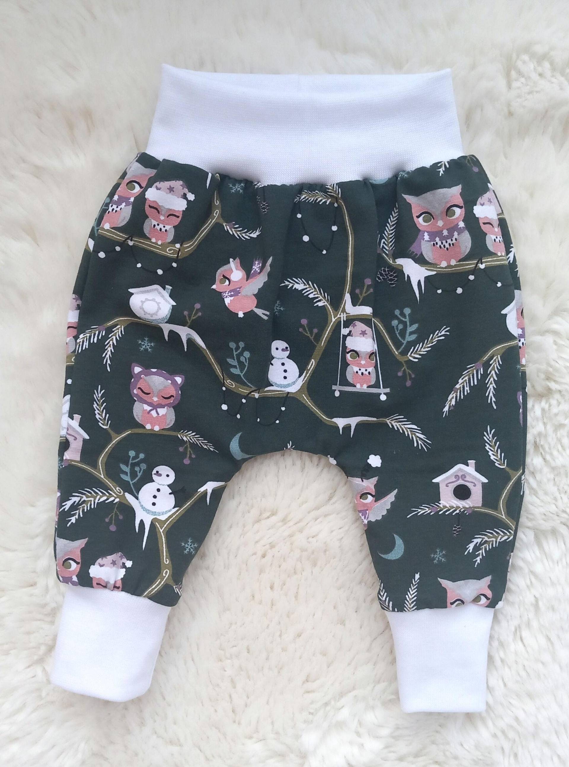 Baggy Pants Für Babys, Kleinkinder Und Kinder Aus Jersey Mit Eulen Im Winter Gr. 56 62 68 74 80 86 92 98 104 110 116 122 Baggy Pants Für Babys, Kleinkinder Und Kinder Aus Jersey Mit Eulen Im Winter Gr. 56 62 68 74 80 86 92 98 104 110 116 122 von Mimimimahandmade
