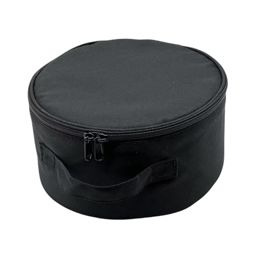 Fan Bag, Storage Case, Waterproof Round Travel Organizer, Lightweight Dustproof Protective Pouch for Camping Workplace Beach Picnic Outdoor Women Men 9.06 x 5.12 inches von Mimoqk