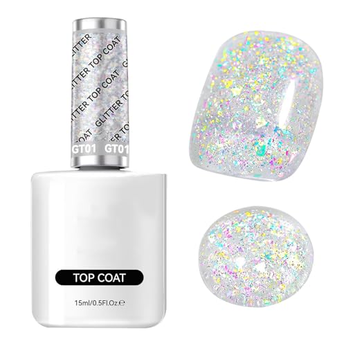 Gel Nail Polish, Long-Lasting Nail Varnish, 15 ml Portable Manicure Gel, Chip-Resistant Fingernail Gloss Home, Reisen, Party Use, Best for Quick and Easy Application von Mimoqk