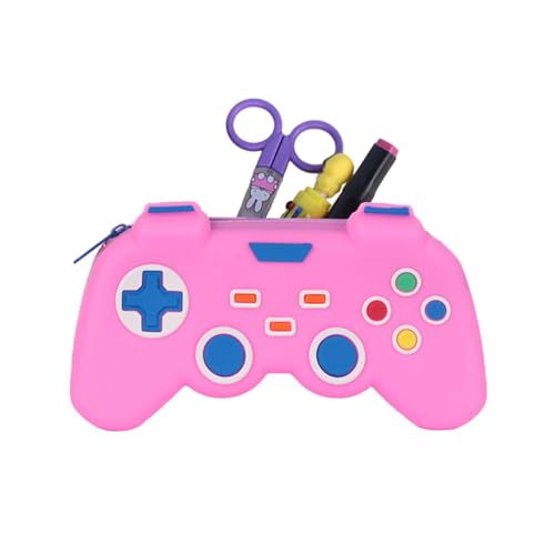 Mimoqk Game-Controller-Federmäppchen, tragbare Schreibwarentasche, Gamer-Federmäppchen, Kinder-Stifttasche, Federmäppchen für Kinder, Game-Controller-Federmäppchen für und Mädchen mit großer von Mimoqk