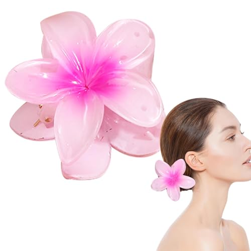Mimoqk Haarspangen mit Blumenmuster für Haar – Krallenspangen für dickes oder dünnes Haar Damen – Zubehör starker Halt für Frauen Mädchen Jugendliche von Mimoqk