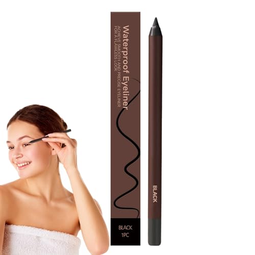 Smudge Proof Eye Liner, 2 In 1 Waterproof Pencil, 24Hr Long Lasting Makeup, Smooth Application, Sharpenable Tip, Excellent For Women, Girls, Travel, Routine Routine von Mimoqk