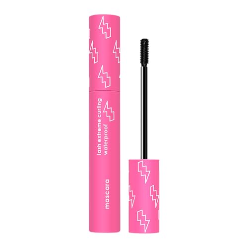 Volumizing Mascara, Curling Mascara, Waterproof Makeup, Long Lasting Formula, Lengthening Effect, Black Shade, Enhancing Natural Look for Women and Girls Daily Use von Mimoqk