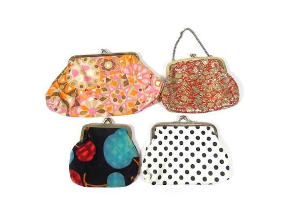 1 Vintage Bunt Geldbörse Abendkleid Tasche Clutch von MinasTreasureChest