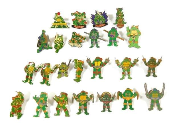1 Vintage Tmnt Emaille Pin Anstecknadel von MinasTreasureChest
