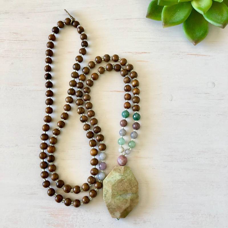 Die Geerdet Mala ~ 108 Perlen Mala; Jaspisanhänger, Achat, Aventurin Edelsteine Und Robels Holz. Starke + Zentriert Friedlich Die Geerdet Mala ~ 108 Perlen Mala; Jaspisanhänger, Achat, Aventurin Edelsteine Und Robels Holz. Starke + Zentriert Friedlich von MindfulAdornments