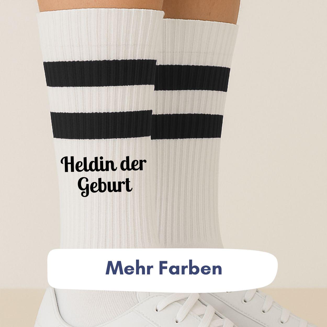 Hebamme Geschenk Socken - Sprüche Socken, Dankeschön Geburt Baby, Geschenkidee Hebamme, Wochenbett Abschied Team Klinik, Heldin Der von MindfulPrintsDE