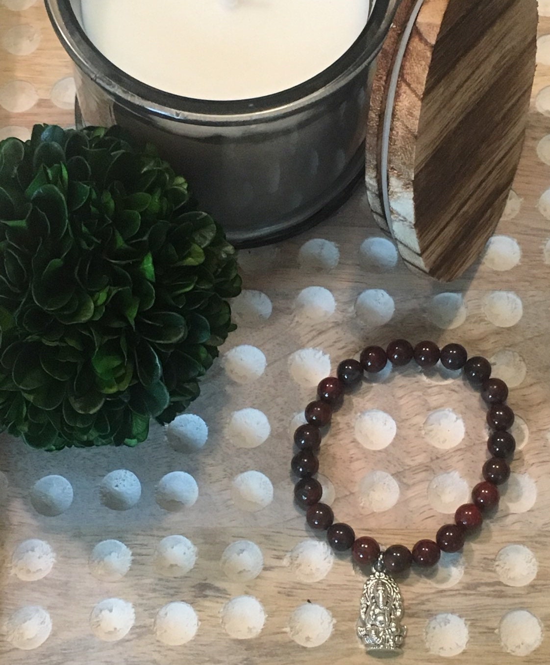 Integrität Mala, Empathie Brekzien Jaspis Ganesh Mala Breckzienjaspis Armband, Ganesh Integrität Mala, Empathie Brekzien Jaspis Ganesh Mala Breckzienjaspis Armband, Ganesh von MindfulSerenity