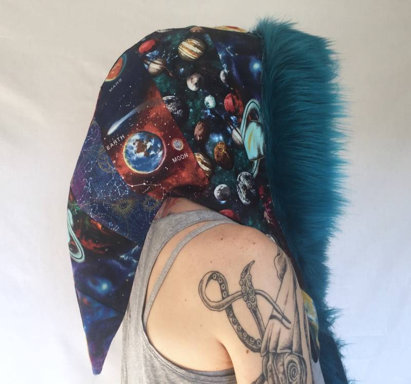 Space Case Patchwork Party Haube von MindfullMatters
