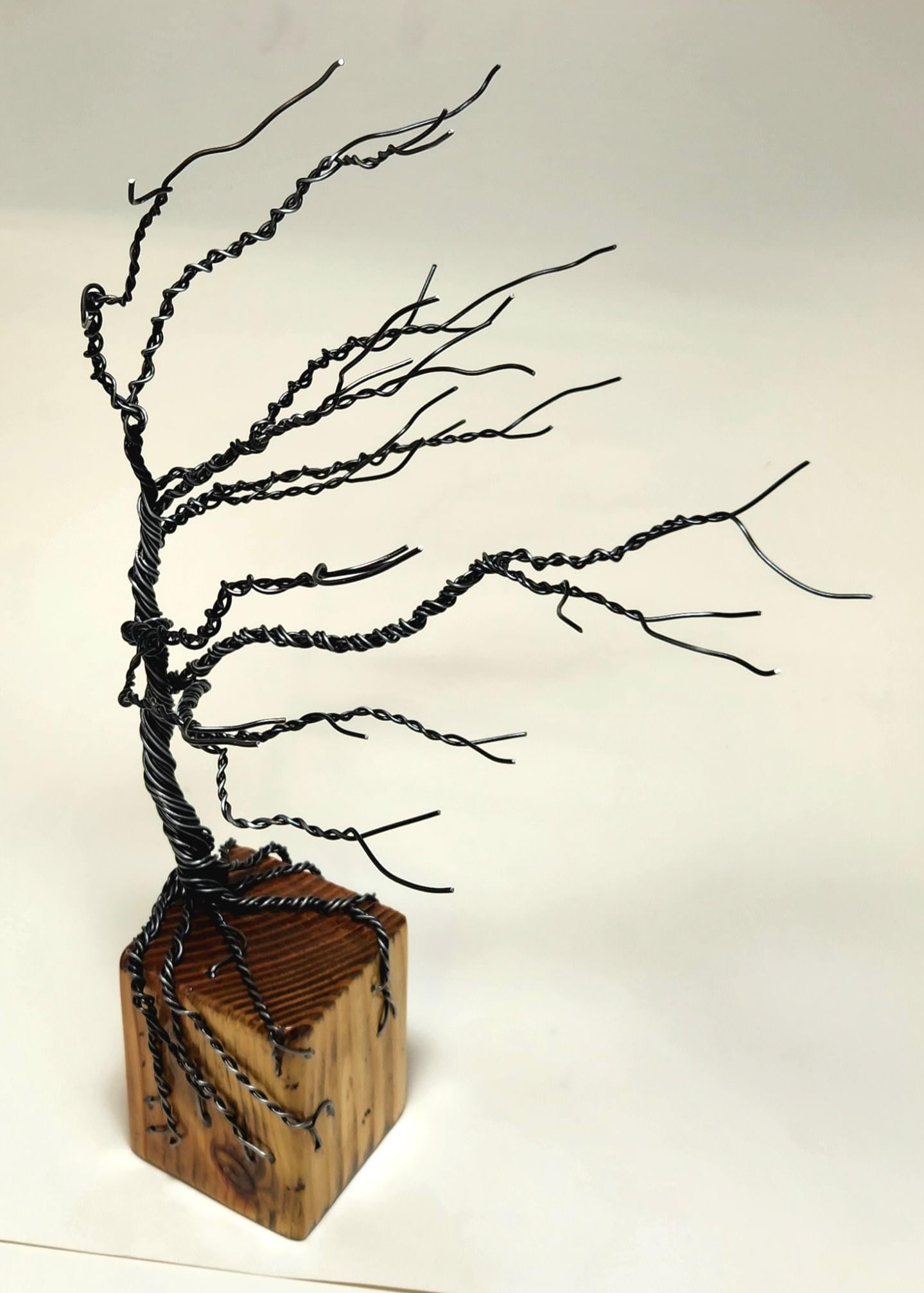 Draht Baum Skulptur - Schmuck Ständer Halter Ketten Einzigartige Kunst Wohnkultur Bonsai Draht Baum Skulptur - Schmuck Ständer Halter Ketten Einzigartige Kunst Wohnkultur Bonsai von MindsetCO