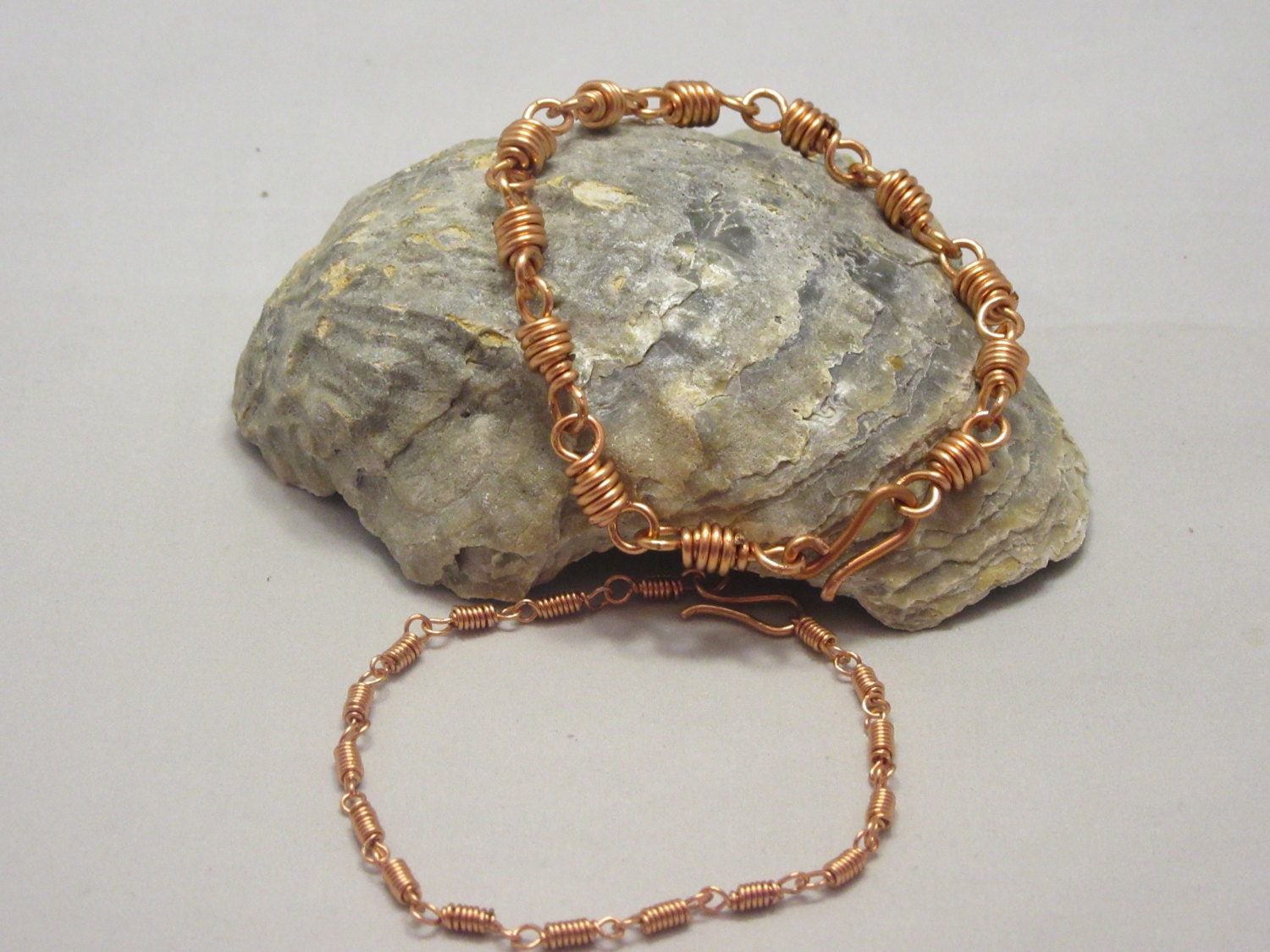 Sie Und Ihn Wire Wrapped Nicht Anlauf Kupfer Armbänder Set Jubiläumsgeschenk 7 Jahre Sie Und Ihn Wire Wrapped Nicht Anlauf Kupfer Armbänder Set Jubiläumsgeschenk 7 Jahre von MindysProjects