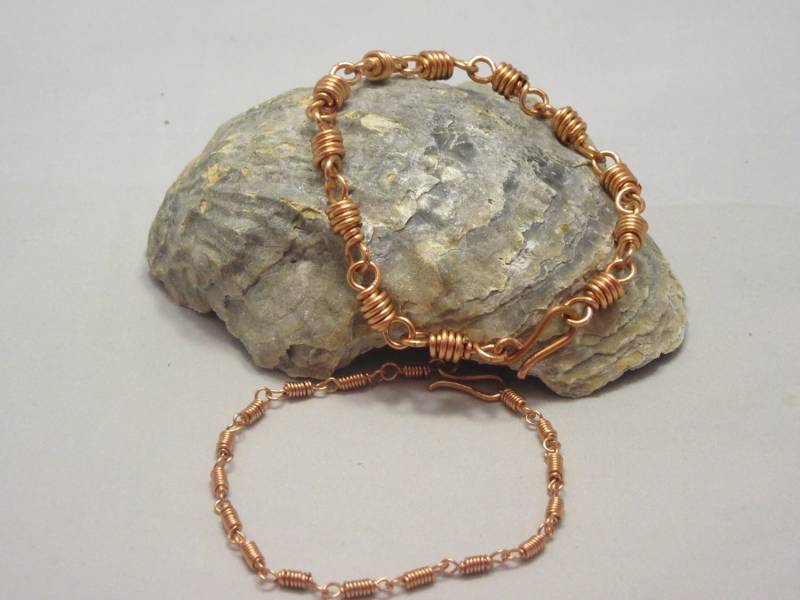 Sie Und Ihn Wire Wrapped Nicht Anlauf Kupfer Armbänder Set Jubiläumsgeschenk 7 Jahre Sie Und Ihn Wire Wrapped Nicht Anlauf Kupfer Armbänder Set Jubiläumsgeschenk 7 Jahre von MindysProjects