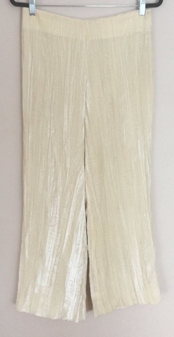 Pannesamt Weites Bein Hose Pannesamt Weites Bein Hose von MineNowVintageCo