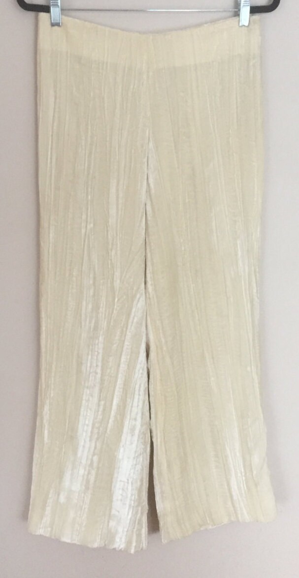 Pannesamt Weites Bein Hose Pannesamt Weites Bein Hose von MineNowVintageCo