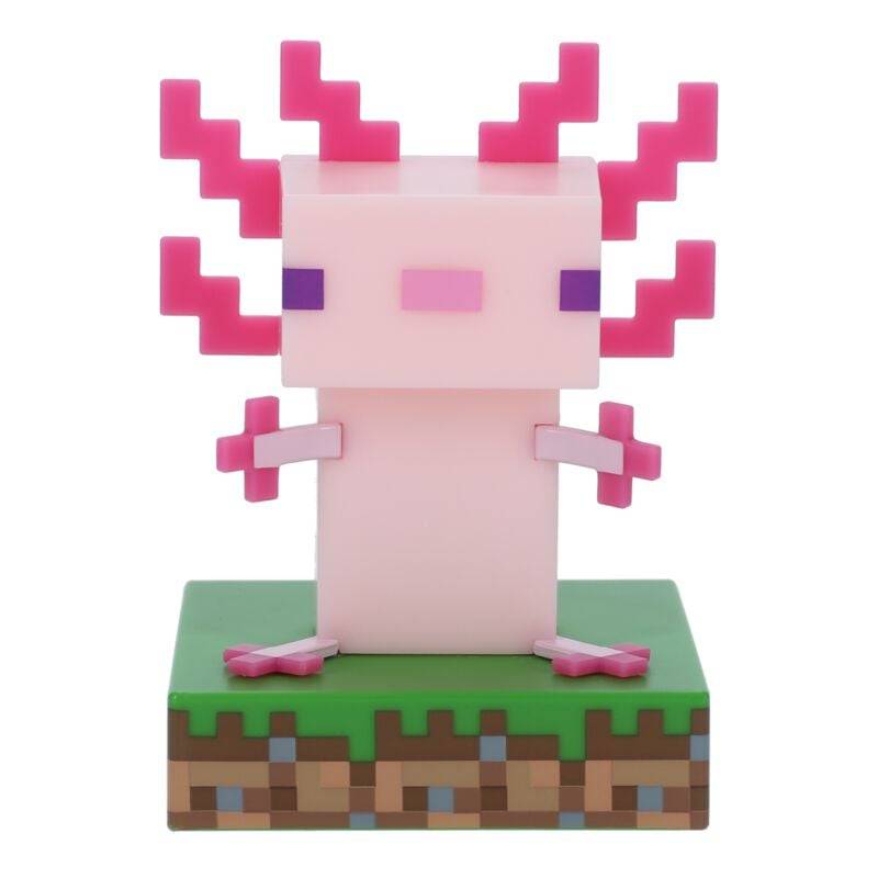 Minecraft Axolotl Icon Light Tischlampe multicolor von Minecraft