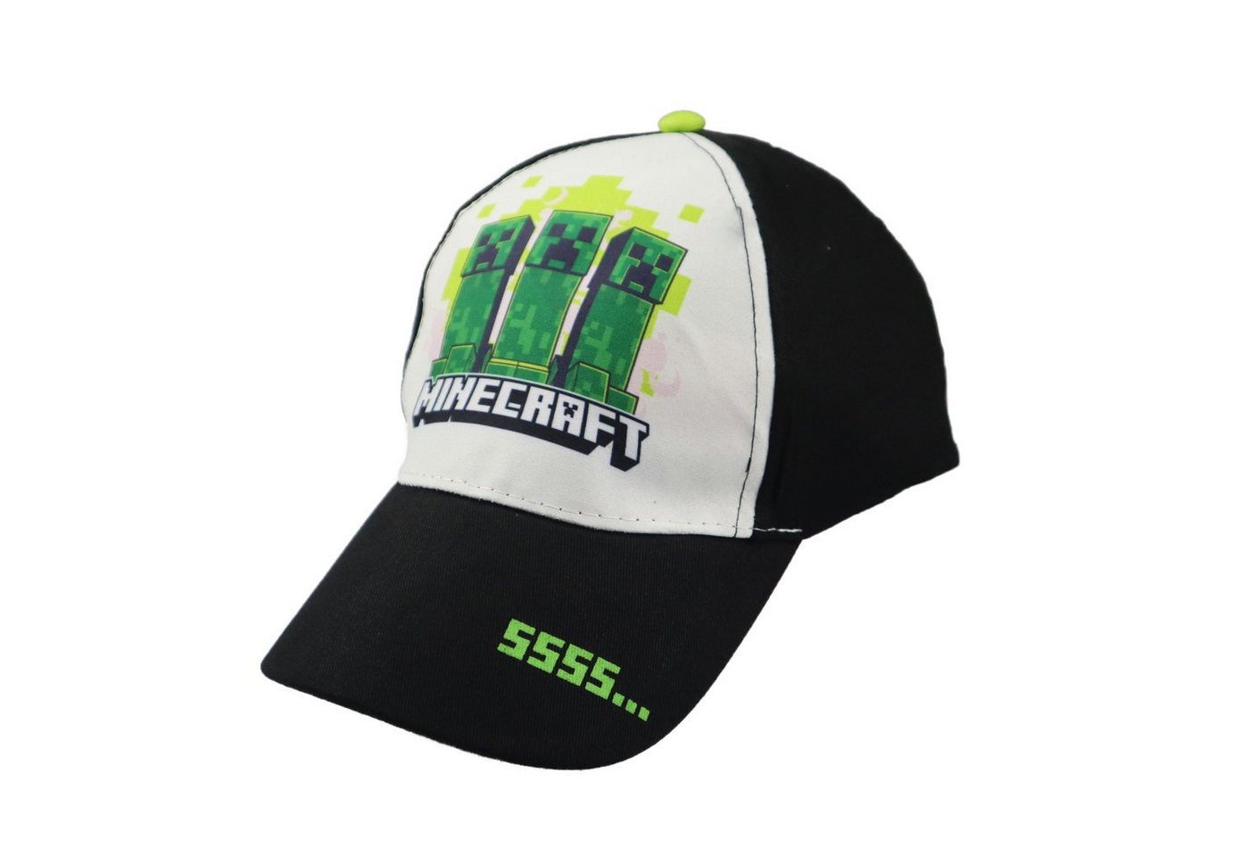 Minecraft Baseball Cap Minecraft Creeper Basecap Kappe für Kinder Gr. 54 bis 56 von Minecraft