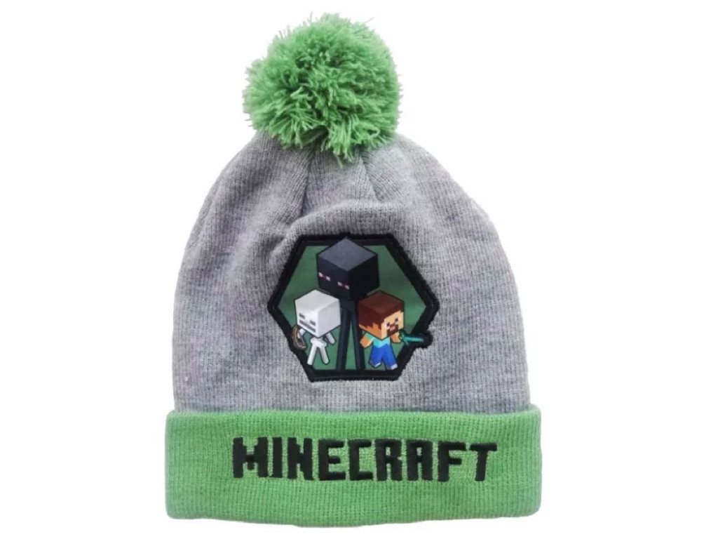 Minecraft Bommelmütze Wintermütze Mütze Minecraft von Minecraft