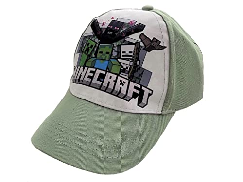 Minecraft Cap Basecap Baseballcap Kappe (as3, Numeric, Numeric_56, Oliv) von Minecraft