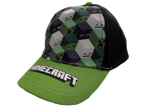 Minecraft Cap Basecap Baseballcap Kappe (as3, Numeric, Numeric_56, schwarz) von Minecraft