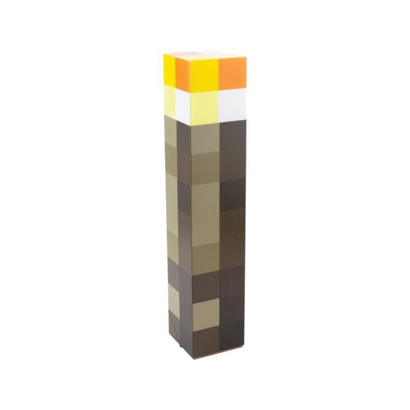 Minecraft Fackel Replika Lampe Tischlampe multicolor von Minecraft