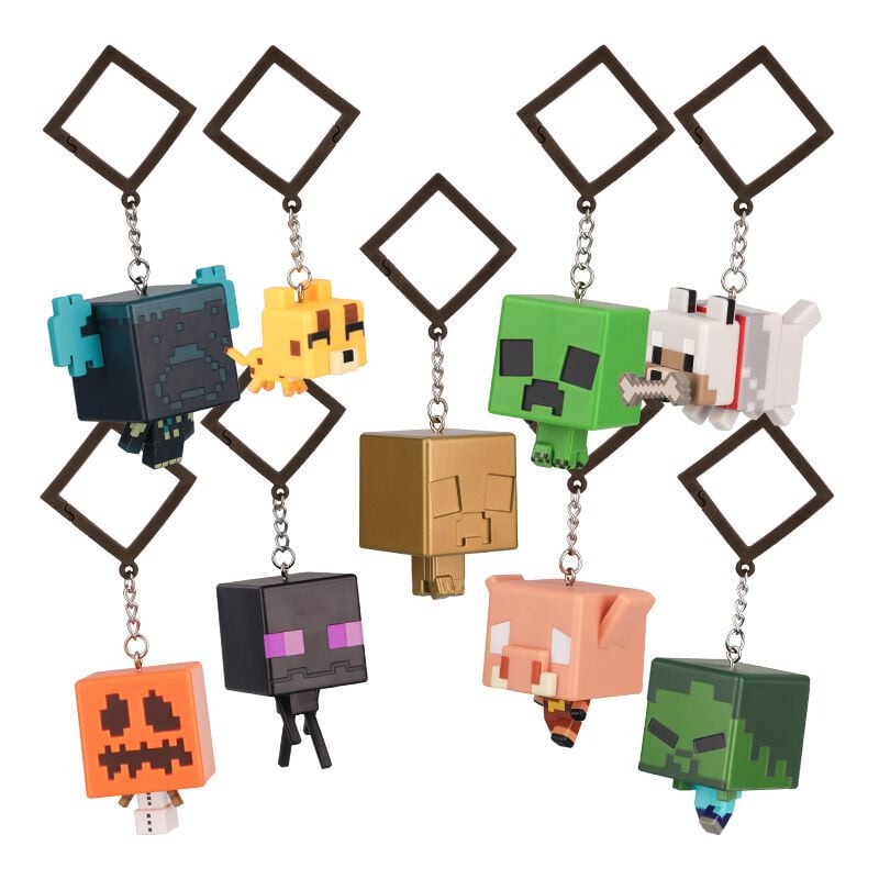 Minecraft - Gaming Rucksack-Anhänger - Minecraft Backpack Buddies Series - multicolor von Minecraft