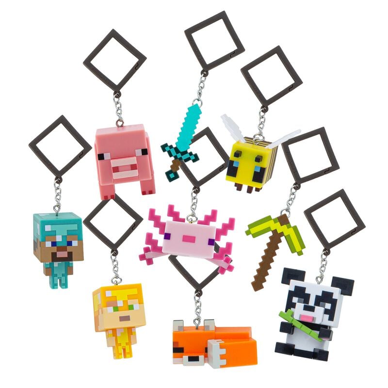 Minecraft - Gaming Rucksack-Anhänger - Minecraft Backpack Buddies Series - multicolor von Minecraft