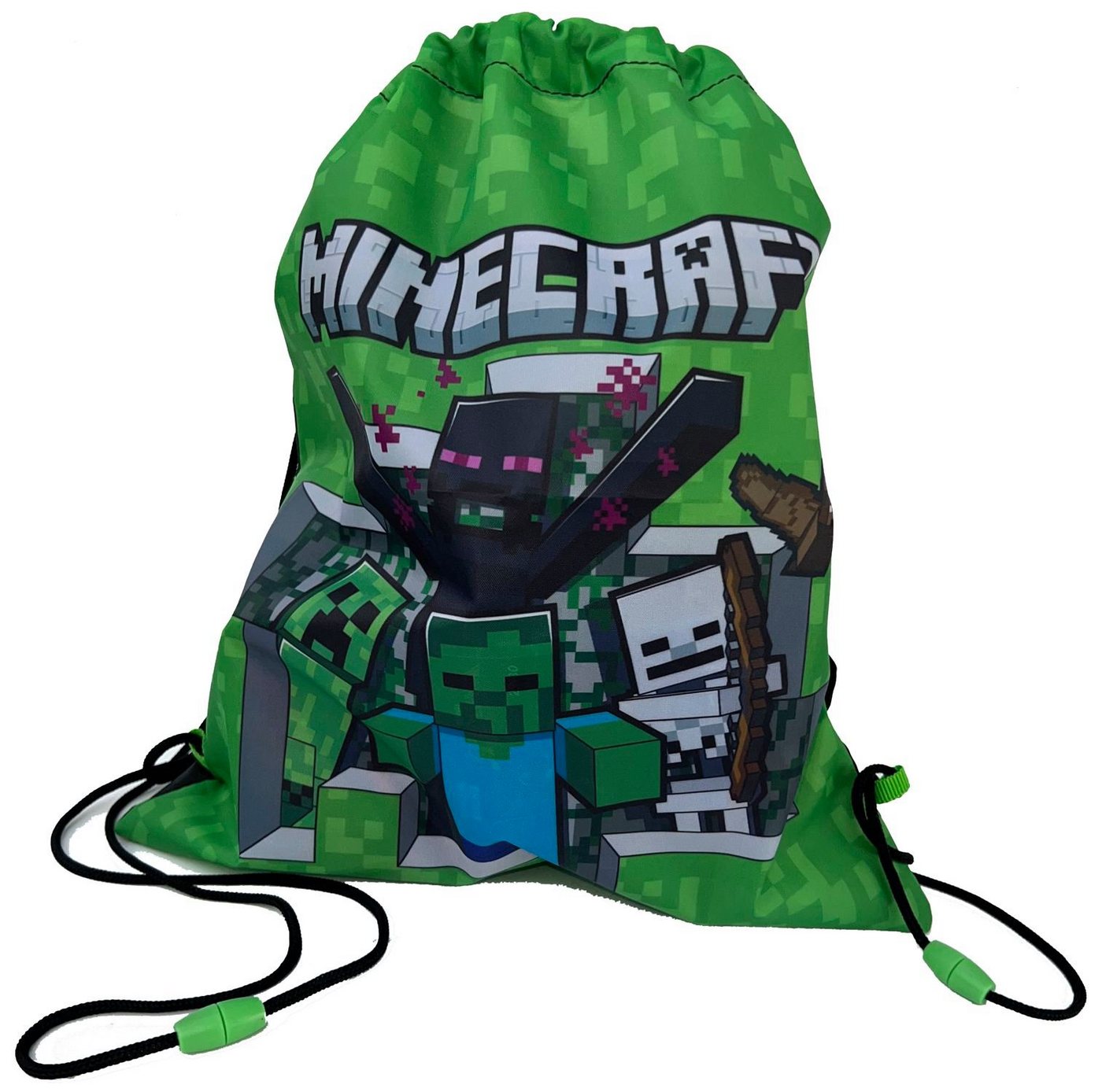 Minecraft Gymbag MINECRAFT Gymbag Turnbeutel Tasche Sporttasche Beutel Einkaufstasche von Minecraft