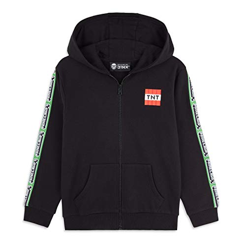 Minecraft Hoodie und Jogginghose Kinder Teenager Trainingsanzug Jungen Mädchen (Schwarz Hoodie, 5-6 Jahre) von Minecraft