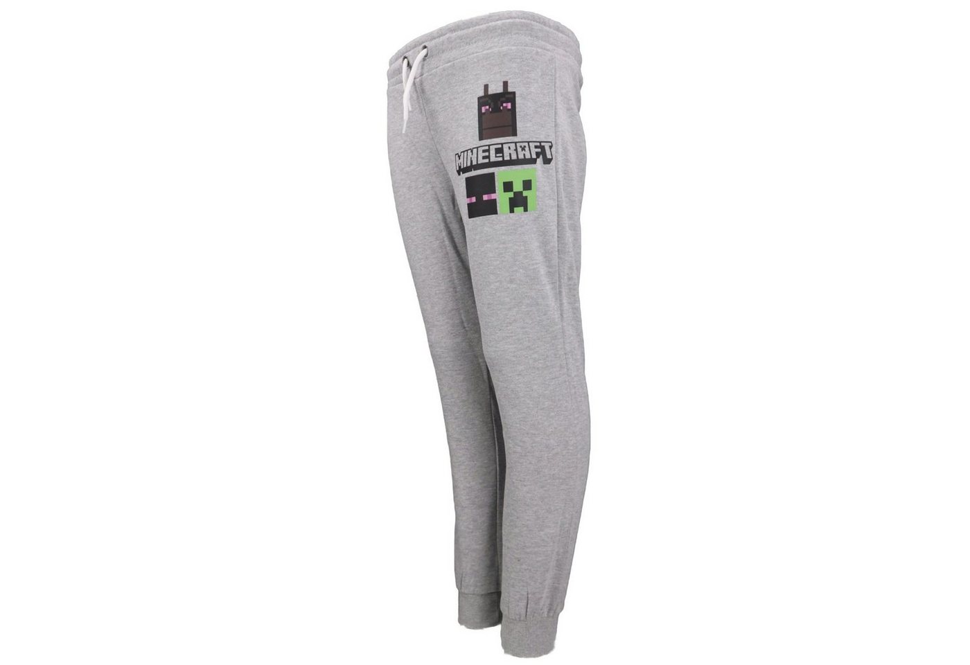 Minecraft Jogginghose Minecraft Creeper Enderman Jungen Kinder Sporthose Gr. 128 bis 152 von Minecraft