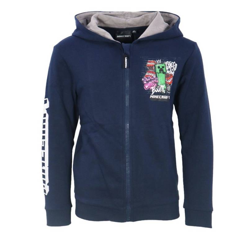 Minecraft Kapuzenpullover Minecraft Creeper TNT Kinder Hoodie Pullover Gr. 128 oder 140 von Minecraft