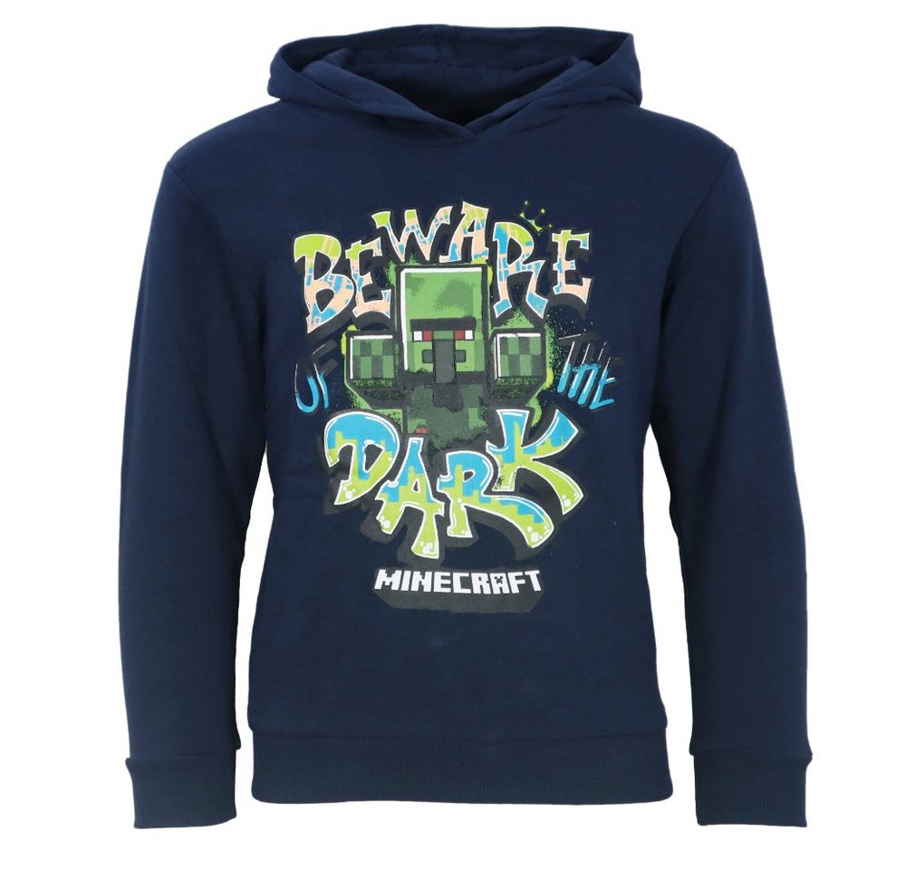 Minecraft Kapuzenpullover Minecraft Magier Baware Dark Kinder Hoodie Pullover Gr. 128 oder 140 von Minecraft