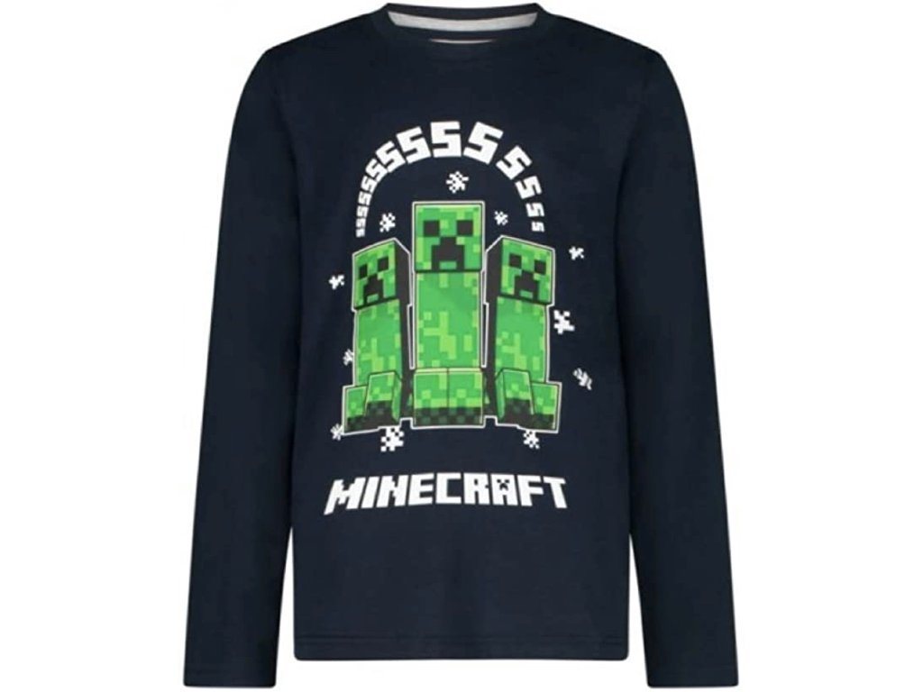 Minecraft Langarmshirt Minecraft Langarmschirt schwarz Minecraft Langarmshirt Minecraft Langarmschirt schwarz von Minecraft