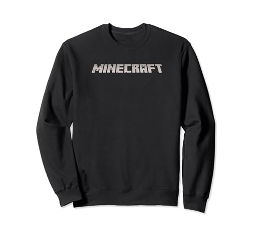 Minecraft Logo schwarz Sweatshirt von Minecraft