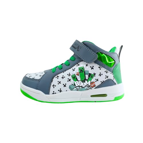 Minecraft Sneaker für Jungen, Sportschuhe Jungen, Design Creeper Leuchtende Turnschuhe für Jungen, Größe EU 27 Minecraft Sneaker für Jungen, Sportschuhe Jungen, Design Creeper Leuchtende Turnschuhe für Jungen, Größe EU 27 von Minecraft
