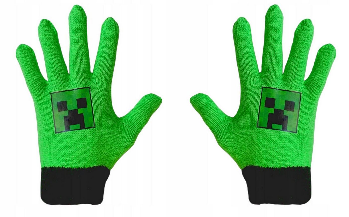 Minecraft Strickhandschuhe Minecraft Kinderhandschuhe Jungen + Mädchen Handschuhe von Minecraft