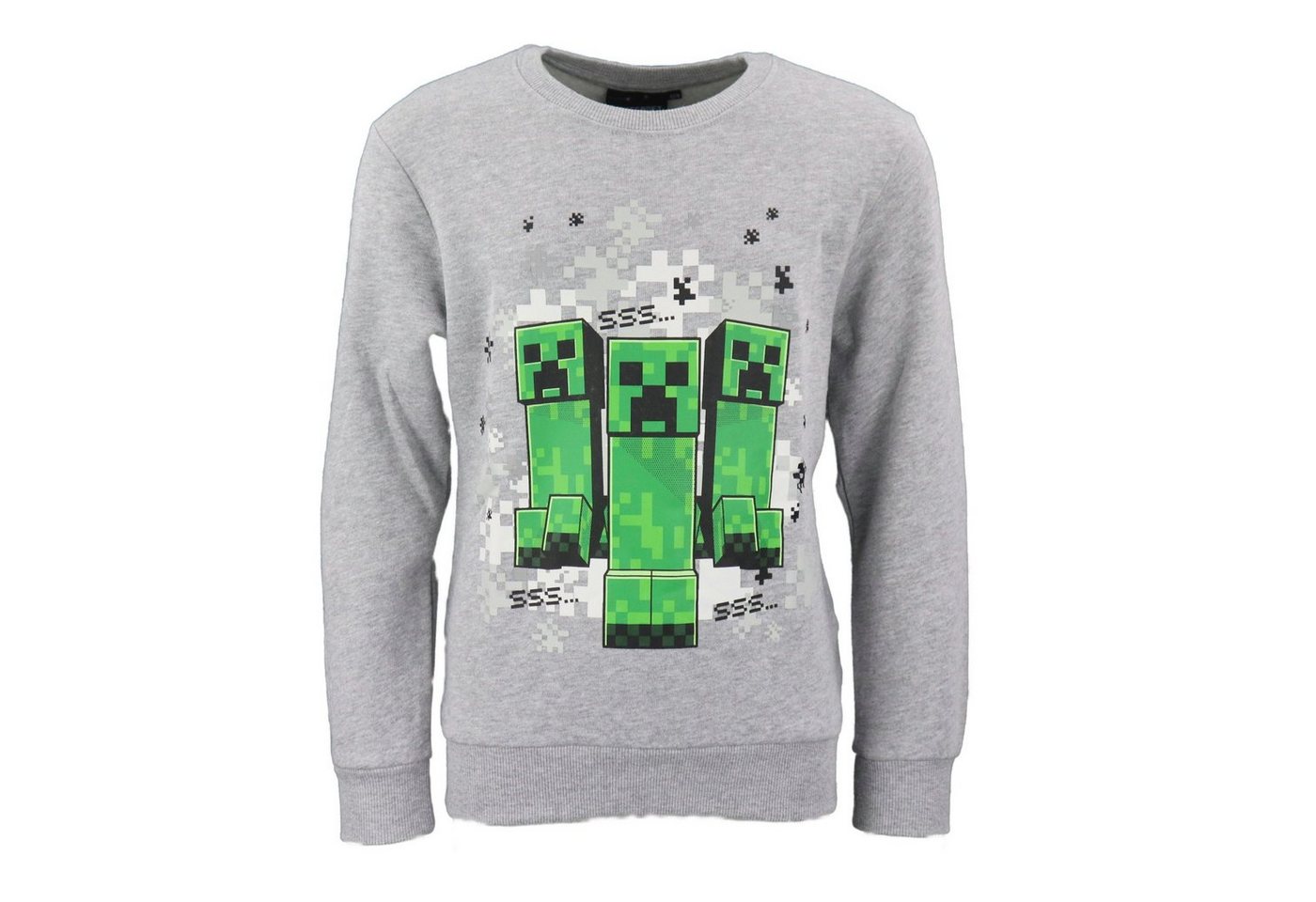 Minecraft Sweater Mincraft Creeper Steve Jungen Pullover Gr. 128 bis 164 von Minecraft