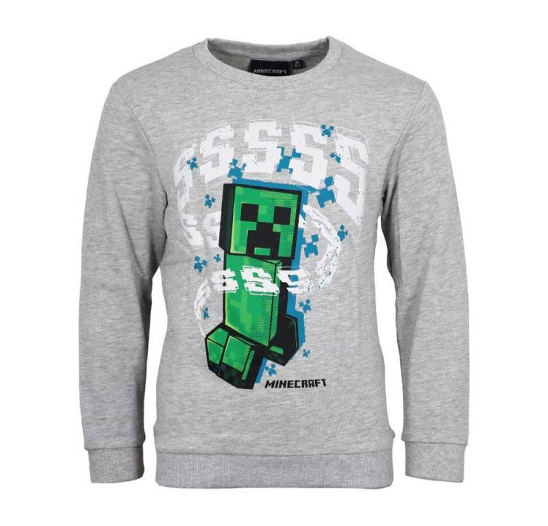 Minecraft Sweater Minecraft Gamer Creeper Kinder Jungen Pulli Pullover Gr. 128 bis 140 von Minecraft