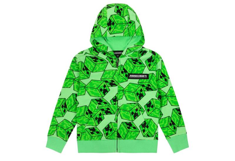 Minecraft Sweatjacke Minecraft Jacke Sweatjacke mit Kapuze Creeper (Minecraft) von Minecraft