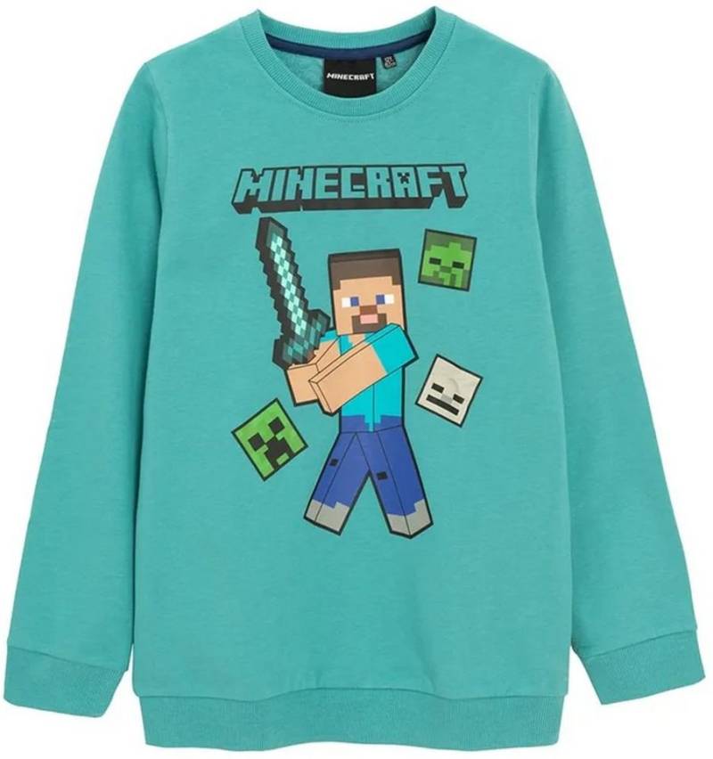 Minecraft Sweatshirt MINECRAFT Kinder Sweatshirt Jungen + Mädchen 6 - 14 Jahre von Minecraft