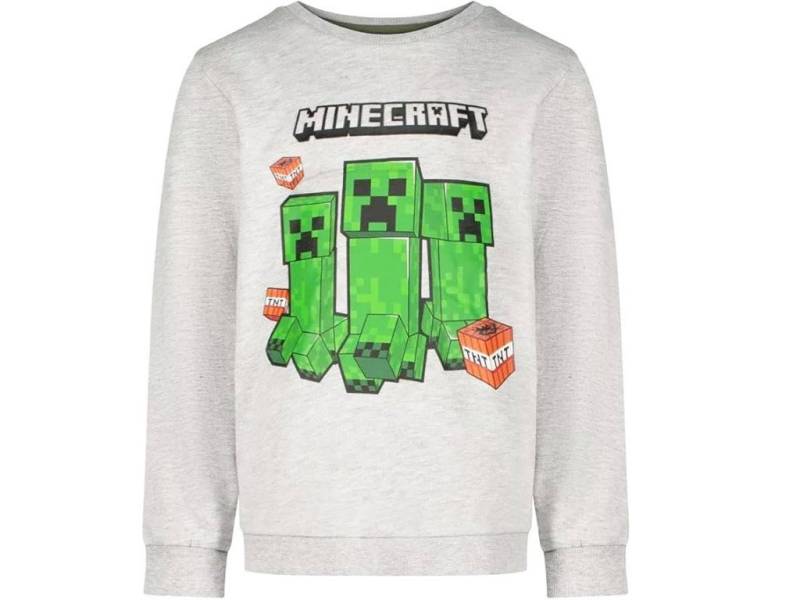 Minecraft Sweatshirt Sweater Minecraft Steve Creeper von Minecraft