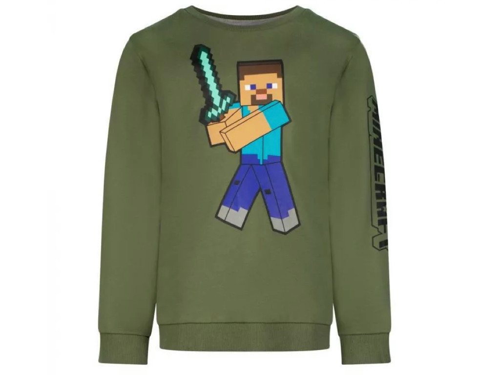Minecraft Sweatshirt Sweater Minecraft Steve Creeper von Minecraft