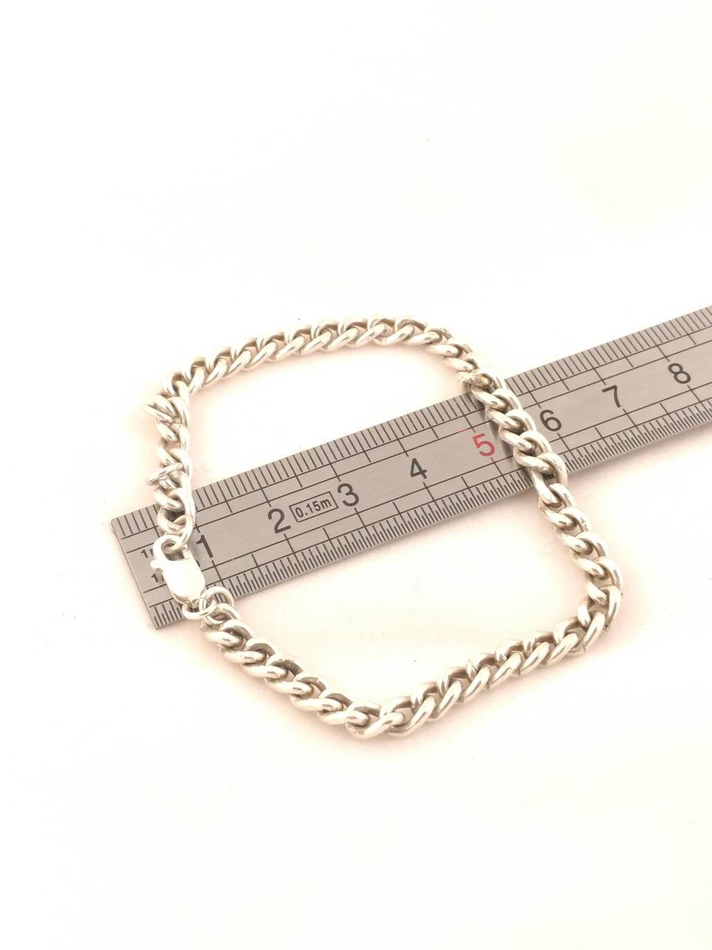 Flaches Modell Silber Armband von MineralNProduction