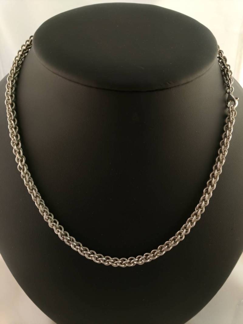 Halskette Kette Mail Stricken Jpl 3 in 1 Schlange Typ Halskette Kette Mail Stricken Jpl 3 in 1 Schlange Typ von MineralNProduction