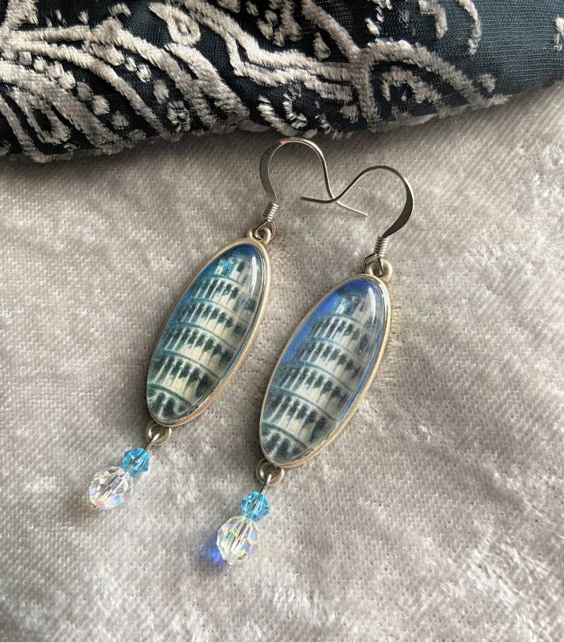 Turm Von Pisa Ohrringe, Italien Schmuck, Foto-Schmuck Turm Von Pisa Ohrringe, Italien Schmuck, Foto-Schmuck von MineralistJewelry