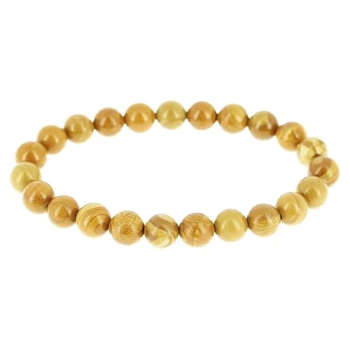 Minéraux et Cristaux Dieses Armband aus Königsjaspis aus Naturstein, erhältlich in 6, 8 oder 10 mm großen Perlen. Unsere Armbänder sind garantiert echte Steine und die Qualität AA oder AAA., Taille von Minéraux et Cristaux