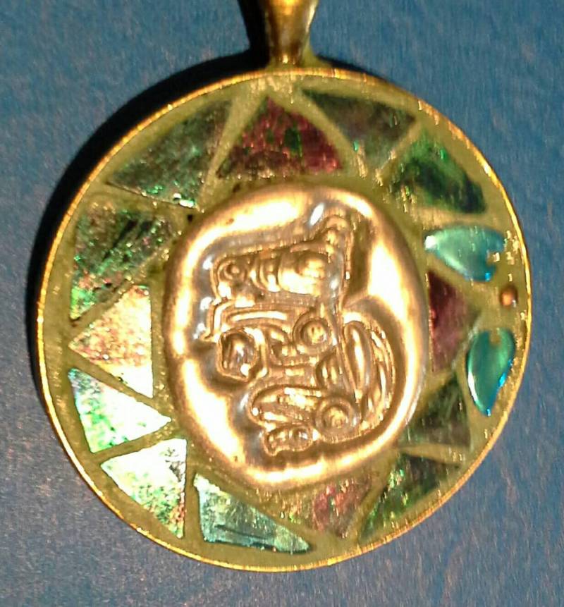 Wolf Spirit Glas Mosaik Anhänger Wolf Spirit Glas Mosaik Anhänger von MinervaMosaics